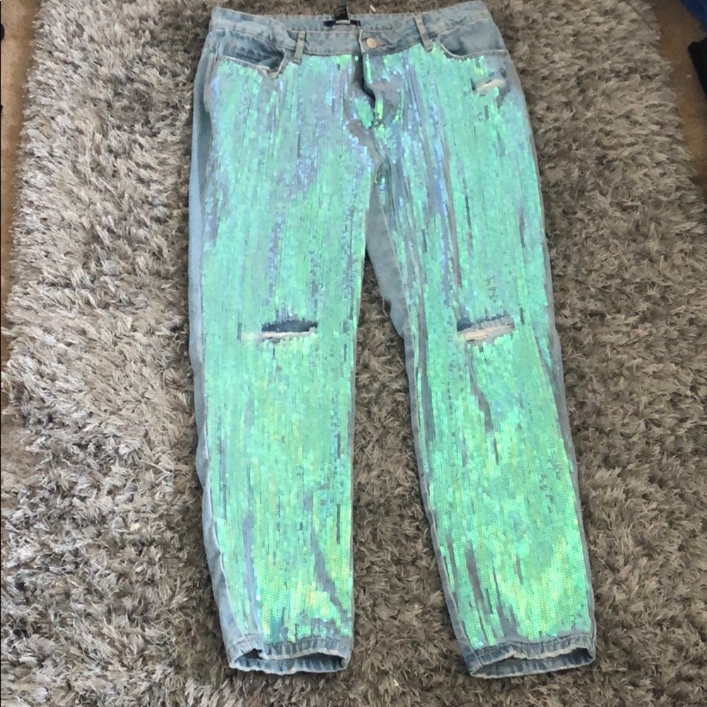 Fun sequin Jean
